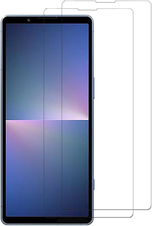 [2 PCS Screen Protector for Sony Xperia 5 V Tempered Glass Protective Film 9H-Hardness Anti-Scratch No-Bubble Case Friendly (HD Clear)...