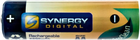 Synergy Digital Camera Battery, Compatible with Kodak PIXPRO FZ43 Digital Camera, (Ni-MH, 1.25V, 2800 mAh) Pack of 4 AA Rechargeable Ultra Hi-Capa...