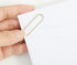1InTheOffice Jumbo Paper Clips, Gold, Smooth, 2/Pack...