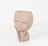 Face Flower Pot Head Planter Pot Cute Lady Face Succulent Planter Resin Cactus Planter Funny Head Plant Pot for Home Garden (Corlor A)...