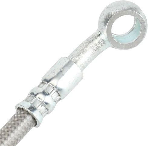 HIAORS 86" Stainless Braided Hydraulic Brake Hose Line for GY6 Kazuma Sunl Taotao Roketa Jonway Scooter Moped ATV Dirt Bike Go Kart Parts...