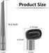 Crevice Tool and Dust Brush, Vacuum Accessories Attachments Compatible with Shark Navigator Lift-Away Vacuum Cleaner Models NV350, NV352, NV355, N...
