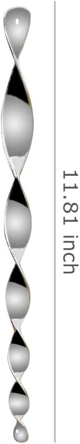 MorTime 30 PACK Bird Repellent Reflective Scare Rods,Ornamental Spiral Deterrent Control Device, Effective Hanging Bird Repellent Devices to Keep ...