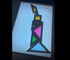 BOHS Translucent Tangram with Multilingual Activity Cards - 1 Inch Thickness - Preschool Gift - Kids kindergarten Light Table Accessories/Window P...
