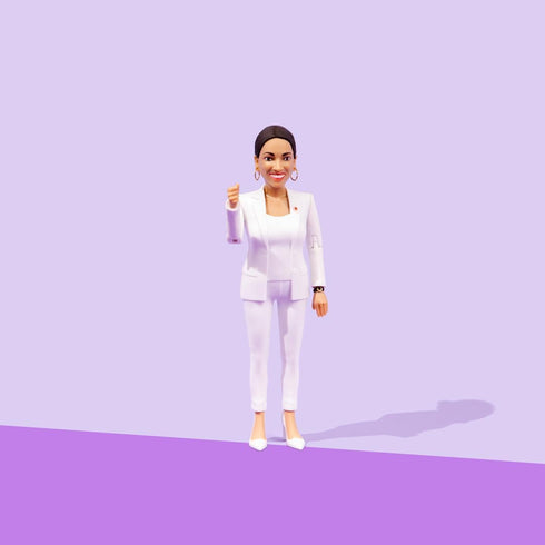 FCTRY Alexandria Ocasio-Cortez Real Life Political Action Figure: US Female Representative AOC Collectible Figurine Perfect for Collectors, Gift I...