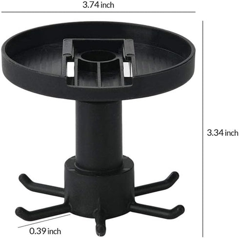 Aosome Under Cabinet Utensil Holder Hanger Hook for Kitchen and Bathroom 2 Pack...
