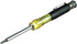 Klein Tools 32613 Multi-Bit Screwdriver, Precision HVAC 3-in-1 Pocket Screwdriver with Phillips, Slotted and Schrader Bits...