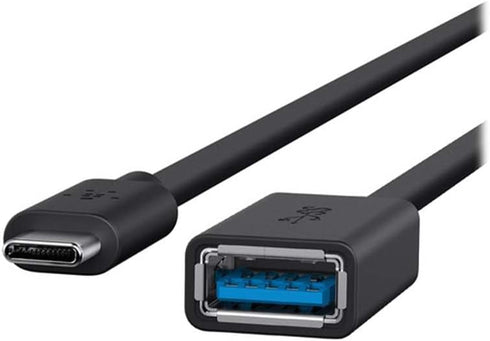 Belkin F2CU036BTBLK 3.0 USB-C to USB-A Adapter (USB Type-C)...
