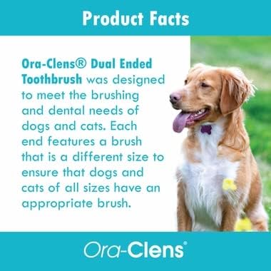 HealthyPets Ora-Clens Dual Ended Toothbrush...