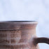 Coffee Mug Handmade Pottery Clay 8.5 oz Dark Rustic Eco Friendly Cup Handcrafted ceramic tea mugs with handle Coffee lovers gifts...