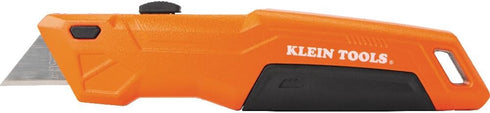 Klein Tools 44312 2-Piece Folding Utility Knife and Slide-Out Knife Set, FLICKBLADE, Retractable with On-Tool Blade Storage, Includes 5 Blades...