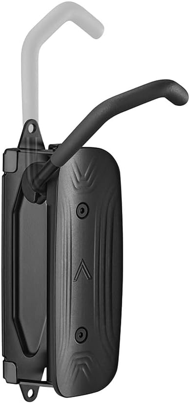 Monoprice On-Wall Rotating Vertical Bike Rack with Wall Mounted Rear Tire Stop Tray, 66 lbs Capacity, Bike Storage, Bike Hangers, for Road, Hybrid...