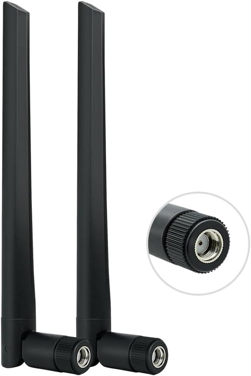 PROBOX AW140 8dBi WiFi Bluetooth Dual Band Omni Directional Antenna 2.4GHz/5GHz Long Range RP-SMA Male for WiFi Router Network devices PCI-E card ...