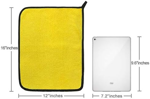 Microfiber Towels for Cars-Extra Thick Car Drying Towel ?Absorbent Car Wash Towels/Rags?Micro Fiber Clothes for Cars/Detailing/Interior?Reusable C...