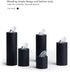Oirlv Acrylic Jewelry Display Stand Ring Showcase Display Holder (7 PCS Rings Stand)...