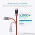 Anker USB C Cable, PowerLine+ USB-C to USB 3.0 cable (3ft/0.9m), High Durability Type C Braided Charging Cable Compatible with Samsung Galaxy S10,...