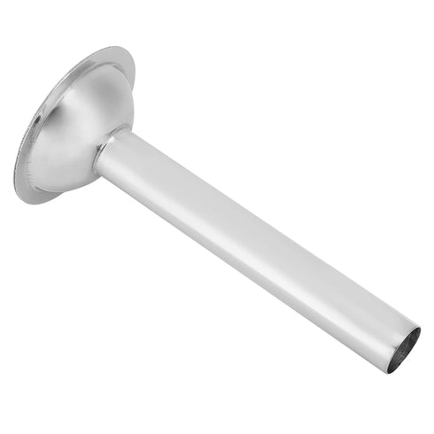 Oumefar Sausage Stuffer Tubes Stainless Steel Stuffer Filling Tube Sausage Wide Mouth Manual Filling Funnels Nozzles Spare Parts Meat Grinder Acce...