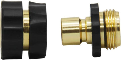Twinkle Star 3/4 Inch Garden Hose Fitting Quick Connector Male and Female Set (6 Sets)...
