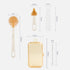 Travel Baby Bottle Cleaning Brush Set, Include Silicone Bottle Brush, Silicone Nipple Brush, Straw Brush, Soap Dispenser and Storage Box, Travel B...
