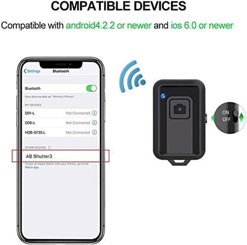 Phone Tripod LINKCOOL 360 Degree Rotation Flexible Tripod Travel Octopus Tripod for iPhone/Smartphone/Ipad/DSLR/Sports Action Camera, with Bluetoo...