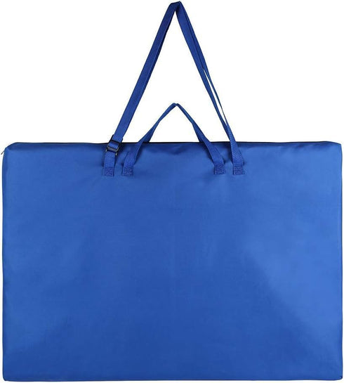 Large Size Art Portfolio Tote with Nylon Shoulder,24"X 36"Light Weight Waterproof Poster Board Storage Bag, Drawing Painting Sketch Bag for Studen...
