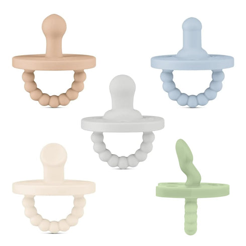 Ryan & Rose Cutie PAT Pacifier Teether (Starter Kit, Boy)...