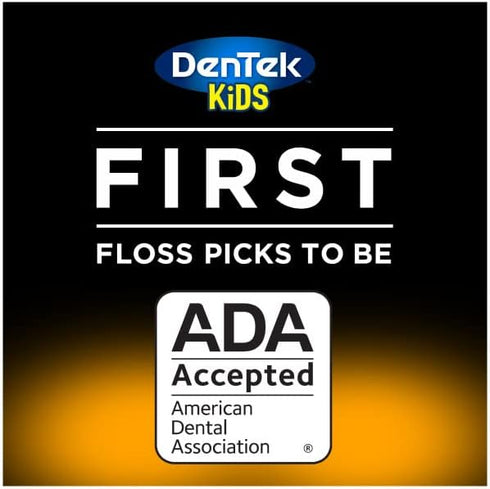 DenTek, Kids Fun Flossers, Removes Food & Plaque, 40 Count (Pack of 1)...