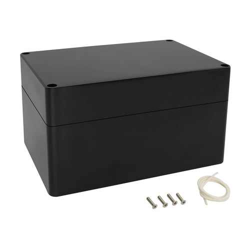 LeMotech Electrical Box ABS Plastic Project Box IP65 Waterproof Junction Box Project Case Universal Enclosure for Electronics Black 6.2X 4.2X 3.4 ...