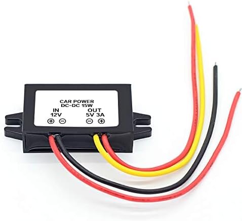 Magnolian Car LED Display Power Supply 12V To 5V 3A DC/DC Buck Converter Module...