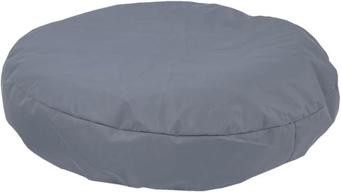 Waterproof Round Dog Bed Cover Replacement Washable Grey 36 Inch...