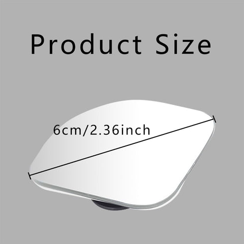 Blind Spot Mirror, HD Glass Frameless Convex Rear View Mirror, 360° Wide Angle Side Rear View Mirror, Car Exterior Accessories Side Mirror Blindsp...
