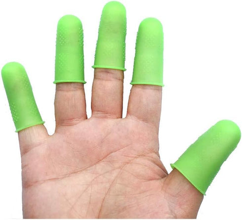 3Pcs Silicone Finger Protector for Hot Glue Gun for Hot Glue, Rosin Wax, Resin, Adhesives, Scrapbooks, Sewing Art Glues and Pastes Craft Supplies...