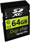 Digi Chip 64GB SDXC Class 10 Memory Card For Kodak PixPro FZ55, FZ45, AZ901, AZ652, AZ405, AZ255 Digital Cameras...