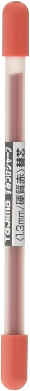 TAJIMA Marking Tools - RED Refill Leads for 1.3mm Sumitsuke Mechanical Pencil with 6 Leads Per Pack - SS13S-RED-T...