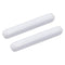 MECCANIXITY Magnetic Stirrer Mixer Stir Bar Rod 50mm(1.97") Cylinder Shape PTFE Coating Magnet White for Laboratory Pack of 2...