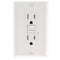 15Amp GFCI Outlet,1pack,125V 60Hz,Tamper-Resistant GFI Receptacle with LED Indicator,Meet UL2018,Ground Fault Protection Outlet for Bedroom,Parlor...