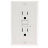 15Amp GFCI Outlet,1pack,125V 60Hz,Tamper-Resistant GFI Receptacle with LED Indicator,Meet UL2018,Ground Fault Protection Outlet for Bedroom,Parlor...