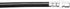 Dynamic Friction Company Front Brake Line Hose 350-74034 For 1964-1967 Volkswagen Transporter, 1965-1967 Volkswagen Beetle, 1965-1972 Volkswagen K...