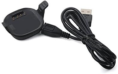 Replacement Charger for Forerunner 10/15 for Women/Man - USB Data Charger Dock Charging Cable for Garmin Forerunner 10/Garmin Forerunner 15 Size: ...