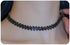 Sparkling Crystal Choker Necklace for Woman Girls Silver/Black Rhinestone Choker Necklace Beautiful Little Necklace Perfect Wedding Prom Jewellery...
