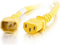C2G Power Cord, Long Extension Cord, Power Extension Cord, 14 AWG, Yellow, 8 Feet (2.43 Meters), Cables to Go 17562...