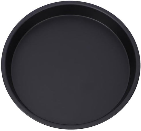 Black Pizza Pan, Carbon Steel Round Pizza Tray 10 Inch Non-Stick Pizza plate for Oven Home Kitchen Baking Tool Restaurant Bakeware...