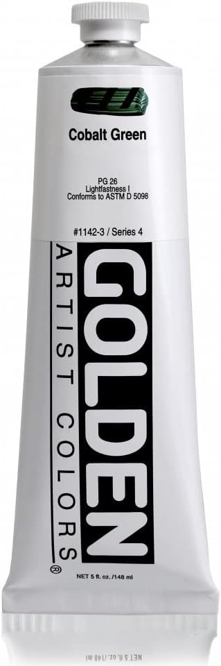 Golden Heavy Body Acrylic - Cobalt Green 5oz tube...