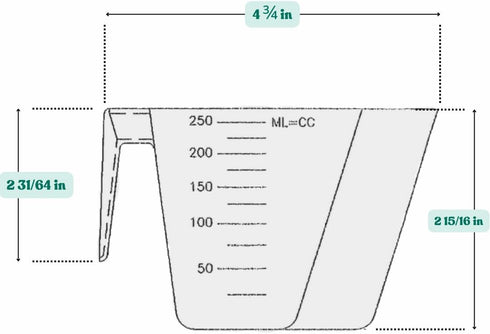 1 Cup (8 Oz. | 250 mL) Scoop for Measuring Coffee, Pet Food, Grains, Protein, Spices and Other Dry Goods (Pack of 10)...