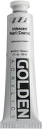 Golden Heavy Body Acrylic Paint, 2 Ounce, Iridescent Pearl Coarse...