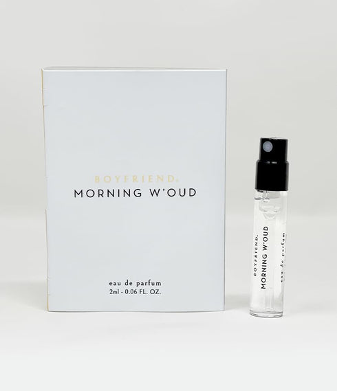 Boyfriend Morning W’oud Eau de Parfum Sampler Spray Vial by Kate Walsh, 0.06 fl oz/2 ml...