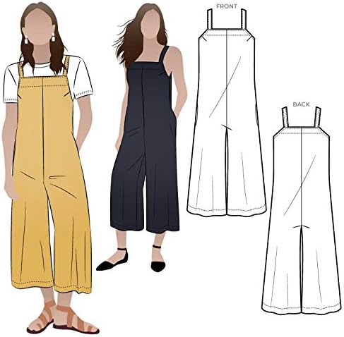 Style Arc Sewing Pattern - Mildred Jumpsuit (Sizes 10-22)...