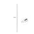 Eowpower 10 Pieces 2mm X 305mm Aluminum Round Rod 6061 T6511 Solid Extruded Rods 12" Long 2mm Diameter...