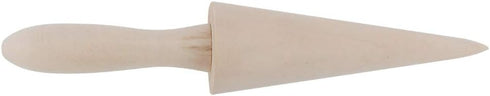 Ice Cream Cone, Wooden Waffle Cone Roller Waffle Roller Pastry Roll Cake DIY Cooking Kitchen Tool Decorating Baking Accessory...