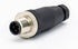 M12 Field Wireable Connector 4 Pin Straight Cable Mount Aviation Plug Waterproof IP67 Industrial Circular Sensor Connector (Male Plug, A Code)...